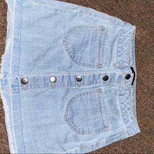 Jean skirt